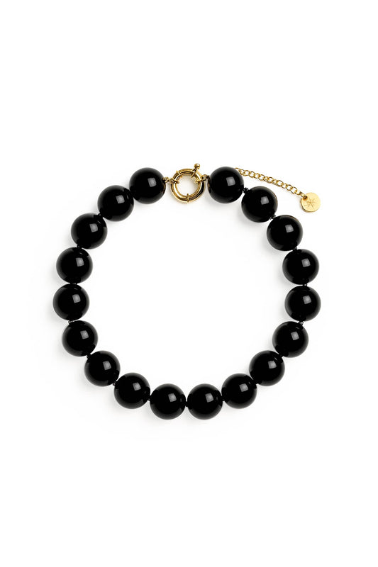 Benijo onix necklace by Mosquito, handcrafted with gemstones, artisanal quality