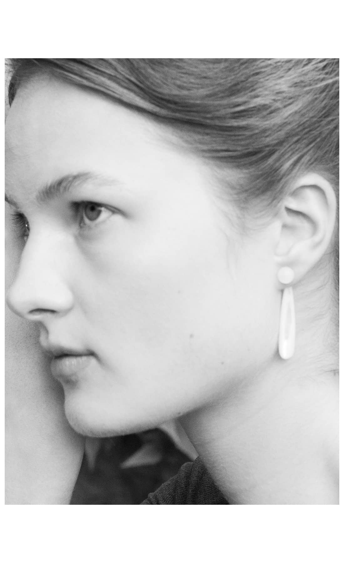 Elevate your look with Sorelita Mother of Pearl Earrings. Artisan made in sterling silver, lightweight and luminous with a contemporary feel.